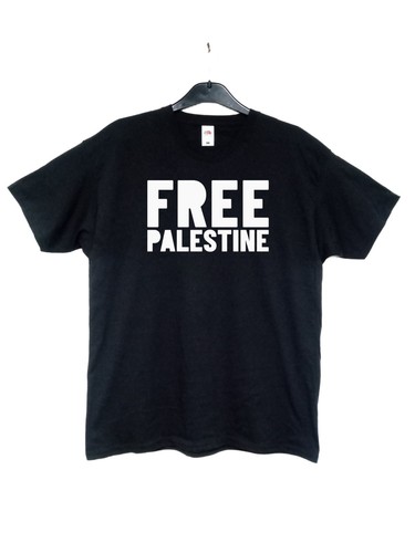 Free palestine black shirt - free,