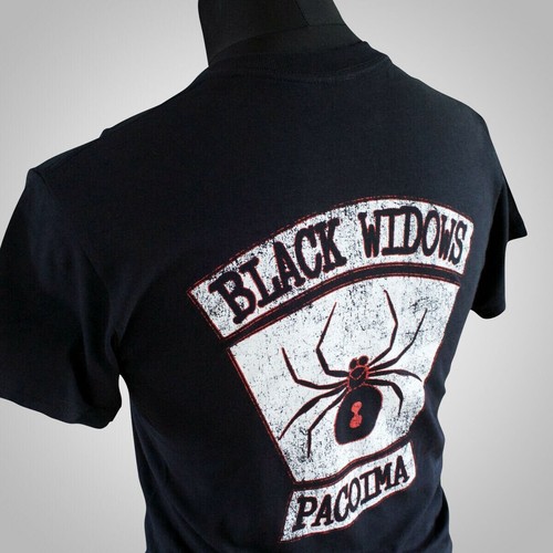 Black widows rear print - widows, t