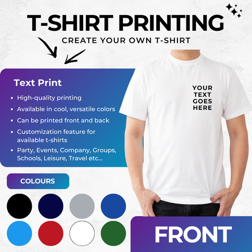 Shirt text logo printing - shirt,