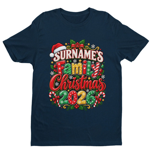 Personalised family christmas - personalised,