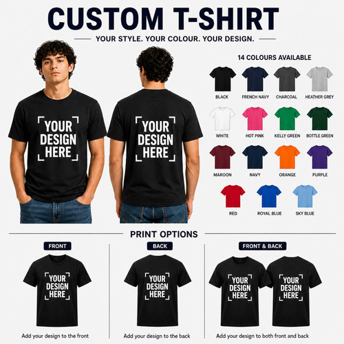 Custom printed shirt - printed, t