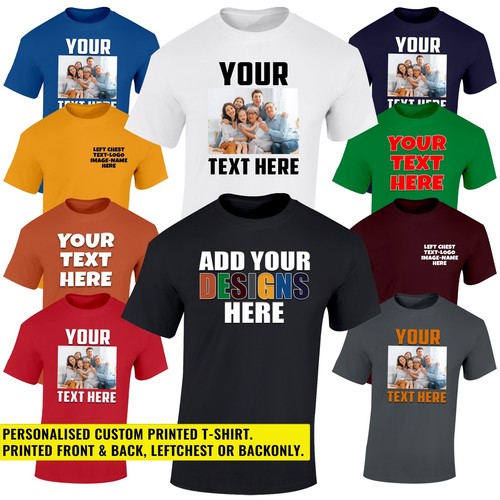 Personalised custom printed - personalised, t