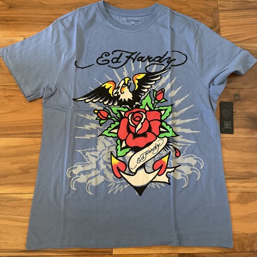 Hardy blue shirt - t-shirt, m