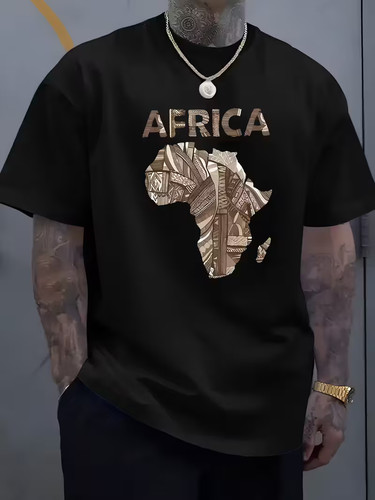 Men tribal africa - tribal, map