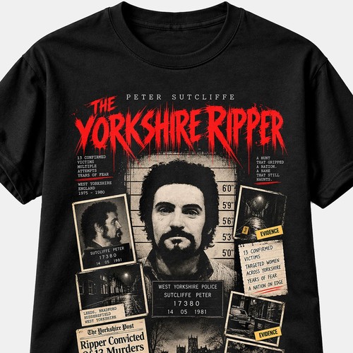 Yorkshire ripper shirt - yorkshire,