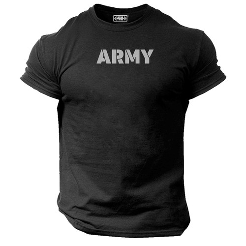 Army shirt gym clothing - army,