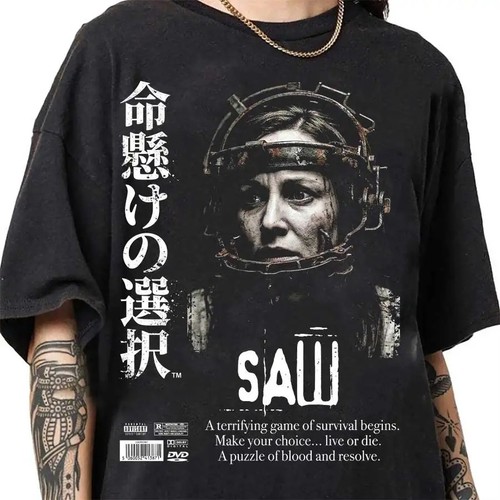 Saw horror trap - saw, t-shirt