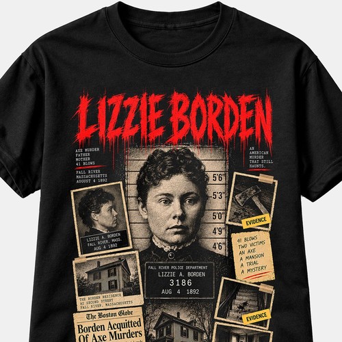 Lizzie borden shirt - t-shirt, true