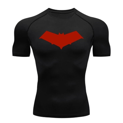 Mens bat print quick dry - mens,