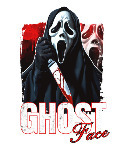 3pk ghostface iron transfer - ghostface,