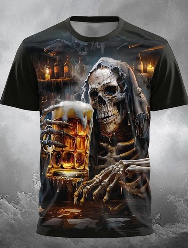 Men skull print - skull,