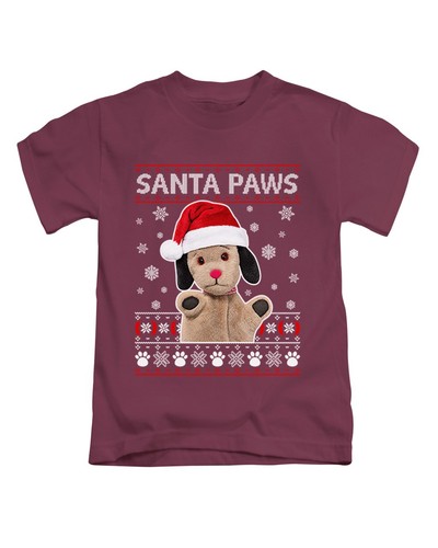 Santa paws christmas shirt - paws, t-shirt