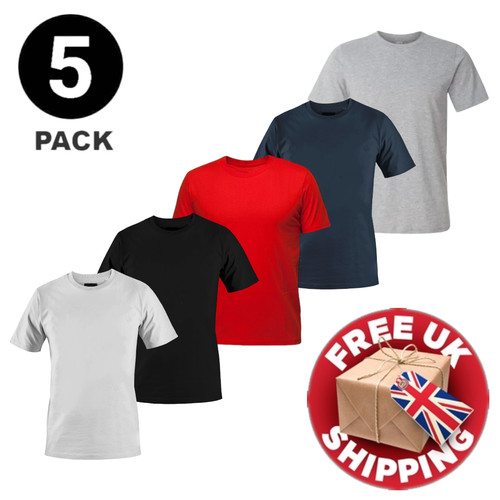 Mens plain shirts multipack - plain,