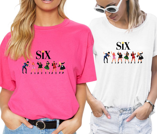 Six the musical shirt - the,